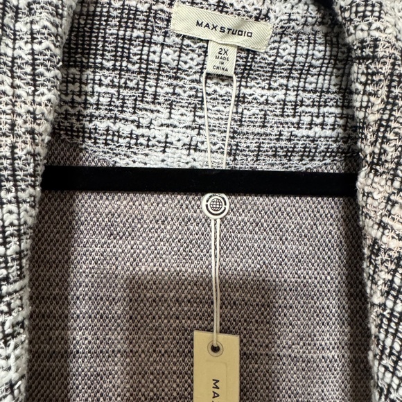 Max Studio Lightweight Tweed Jacket - Picture 2 of 2